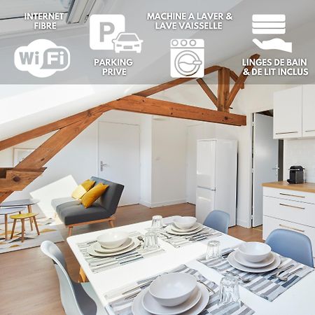 Minuit A Paris - Wifi Fibre/Linge/Parking Appartement Châteaubriant Buitenkant foto