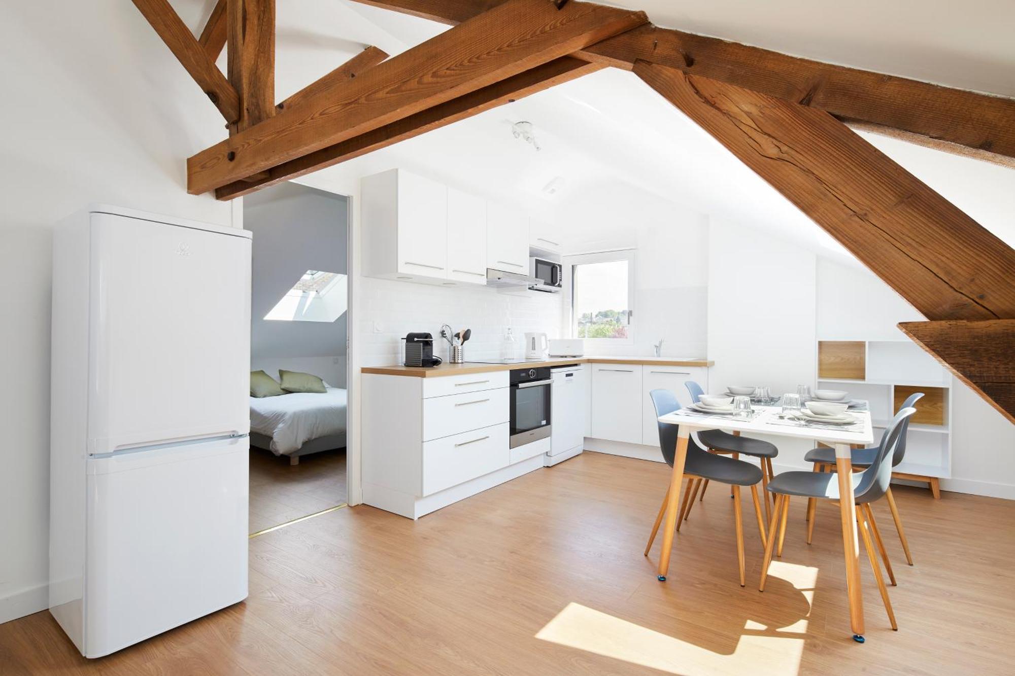 Minuit A Paris - Wifi Fibre/Linge/Parking Appartement Châteaubriant Buitenkant foto